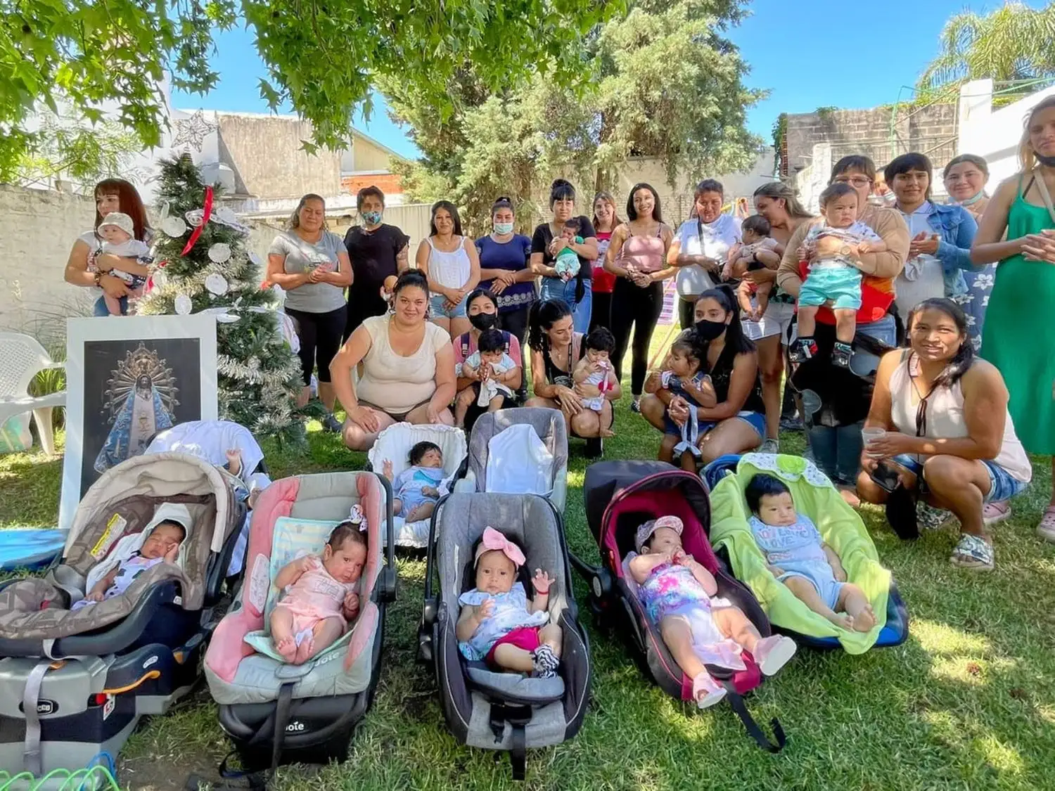 Seguimiento. Encuentro de madres y sus bebés en La Merced Vida San Isidro.