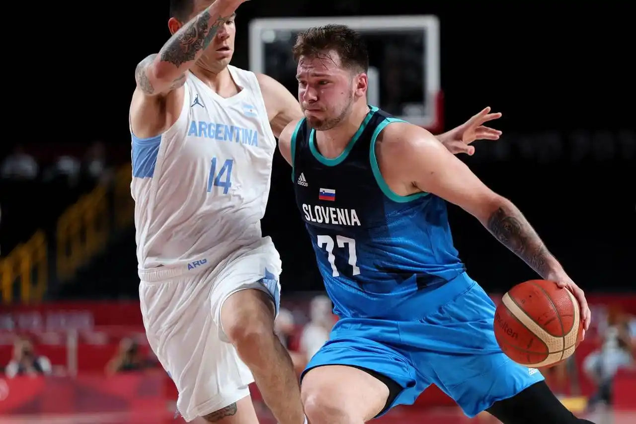 Argentina cae derrotada ante Eslovenia con gran actuación de Doncic