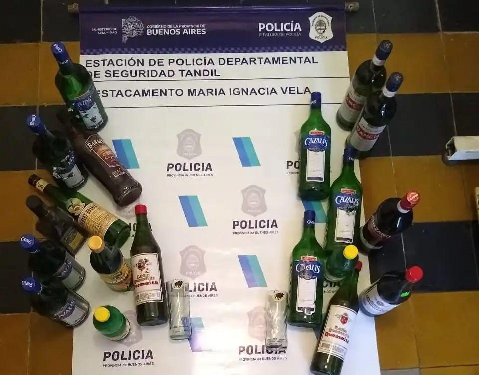 Efectivos del Destacamento de María Ignacia recuperó bebidas robadas de un comercio