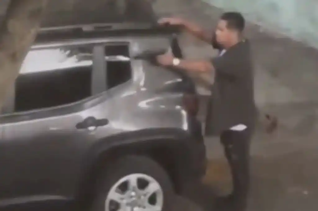 Policía disparó contra sus vecinos