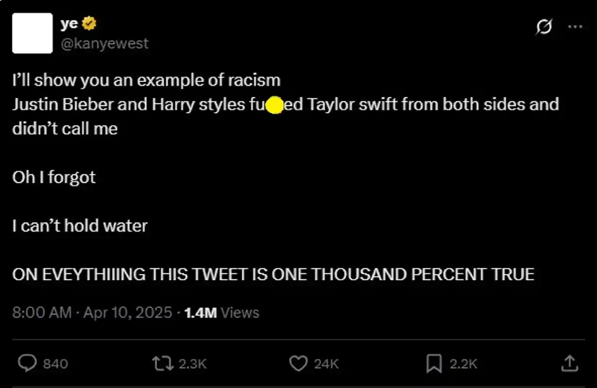 Conflicto Taylor Swift vs. Kanye West - Interna 3