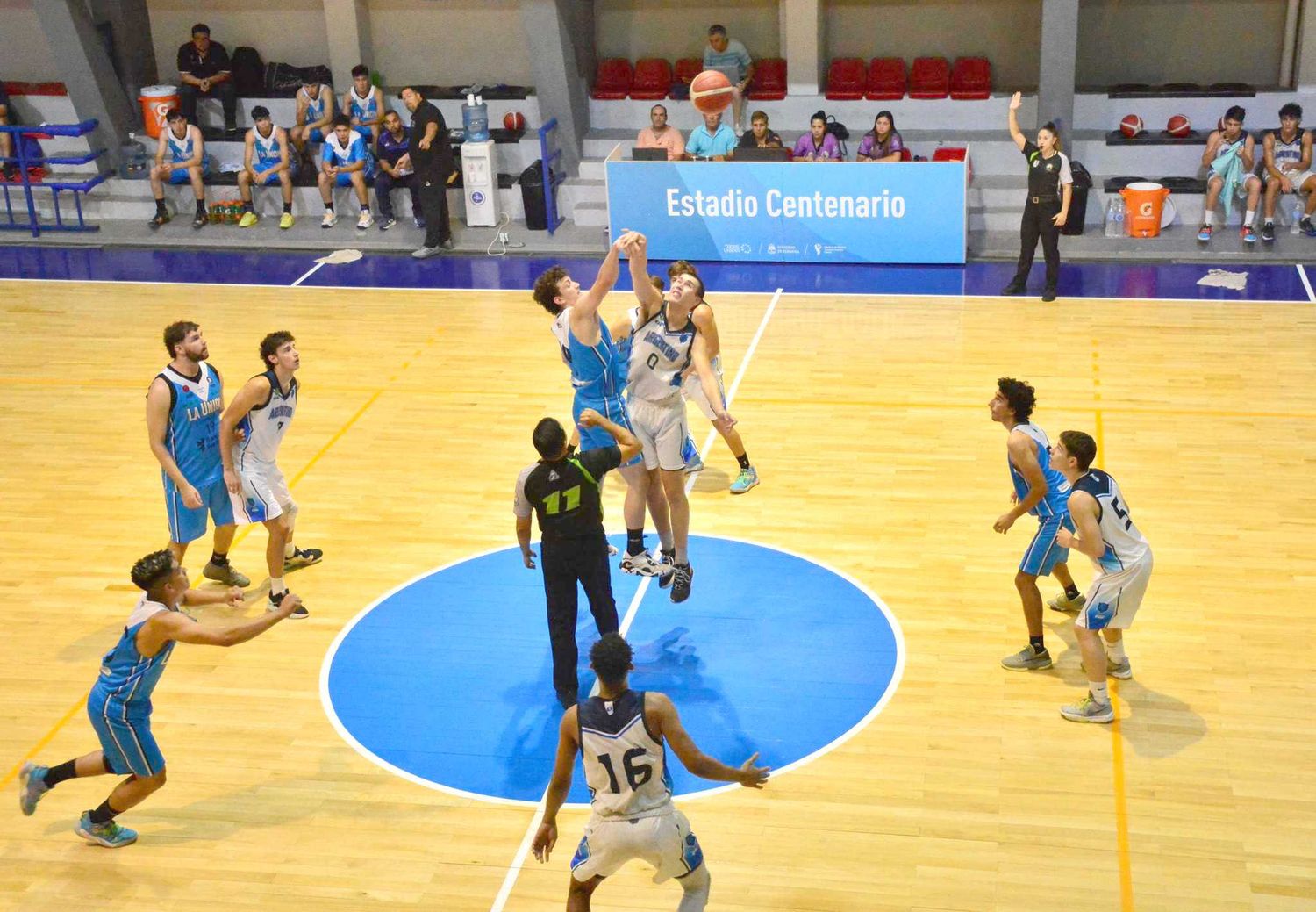 Los pibes de La Unión festejaron en el Centenario