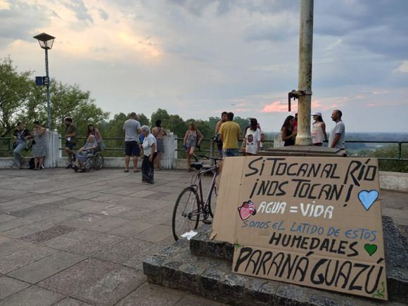 Ecocidio en la zona de islas: convocan una nueva manifestación el próximo sábado