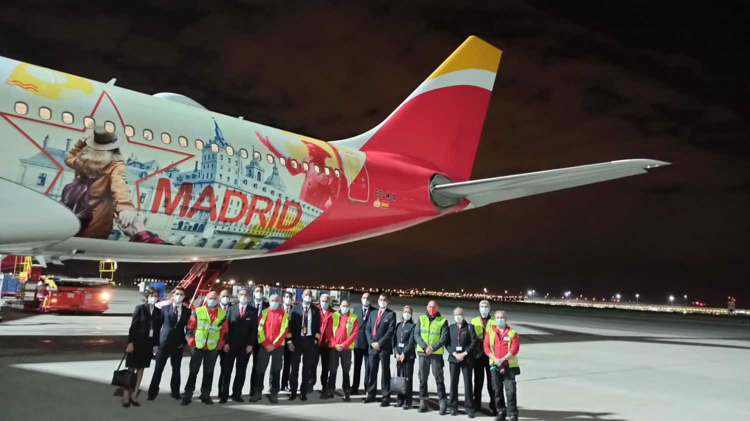 Iberia reinició sus vuelos entre Madrid y Guayaquil