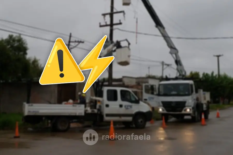 Restablecieron el servicio eléctrico tras una falla que afectó a dos barrios de Rafaela