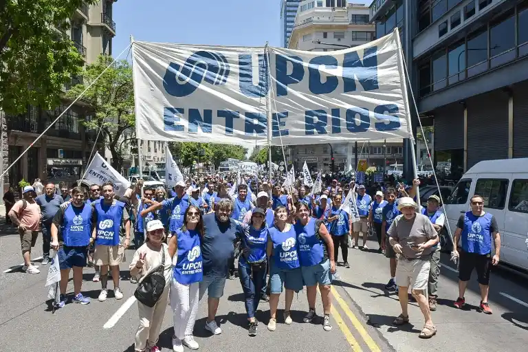 Una gran delegación de UPCN Entre Ríos participará de la marcha central de la CGT en Buenos Aires