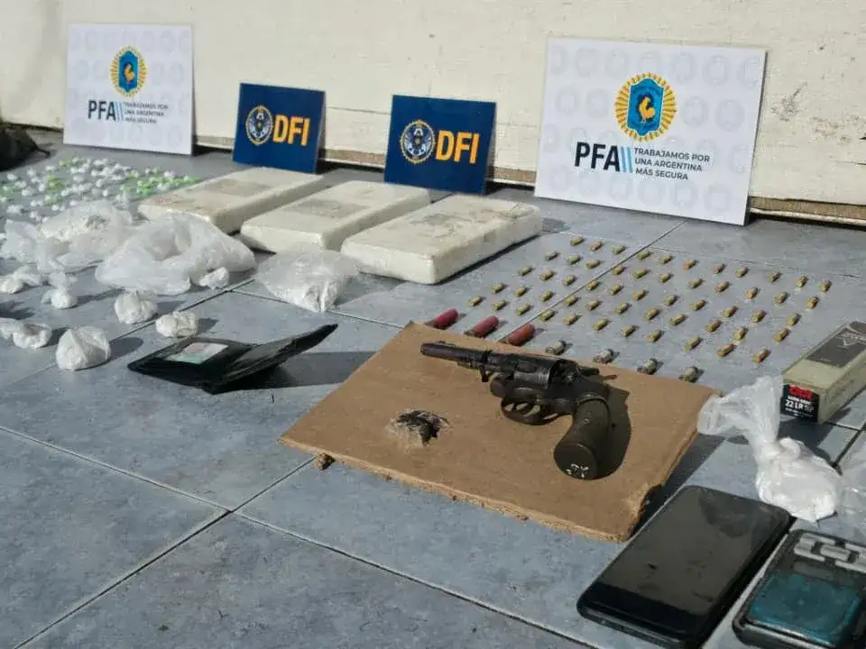 Golpe al narcomenudeo en Mar del Plata: secuestraron más de tres kilos y medio de cocaína y detuvieron a cuatro personas