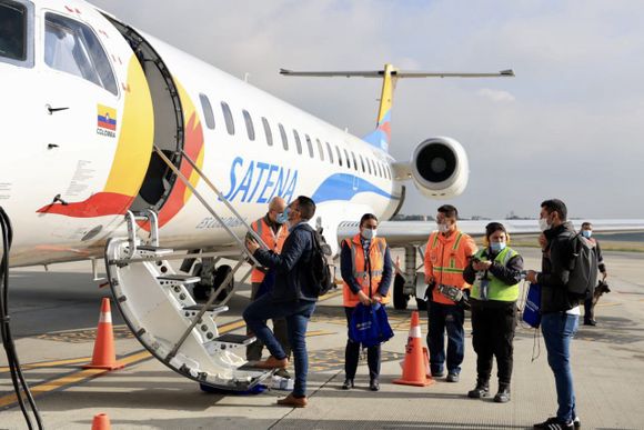 Satena is the first Colombian airline to fly to Venezuela, after COVID-19 crisis