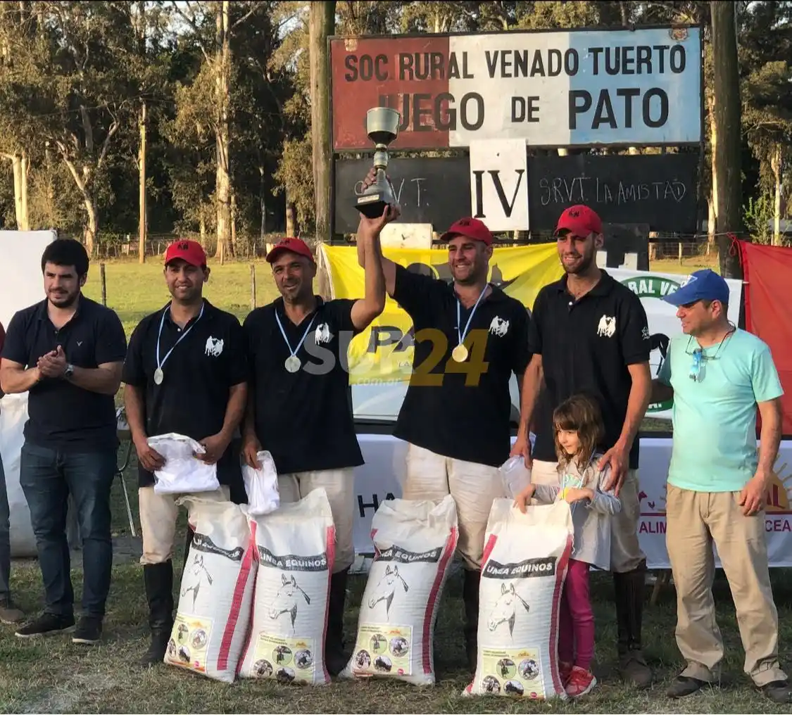 Final venadense en la “Copa Remonta y Veterinaria” de pato