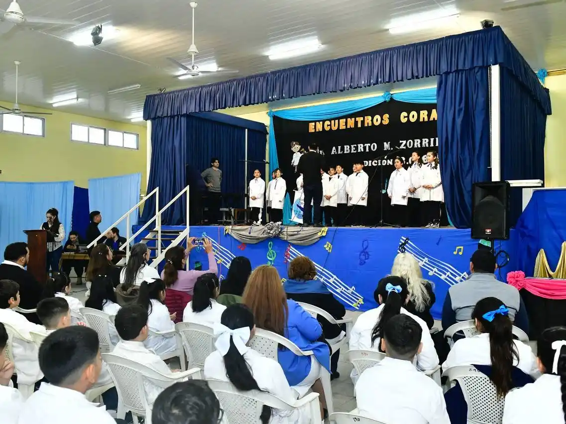 Prosiguen los Encuentros Corales Escolares del Nivel Primario
