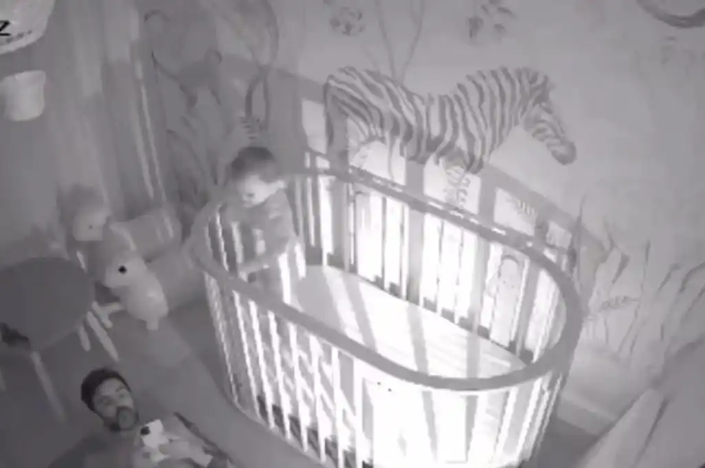 Luca con Fabián Cubero