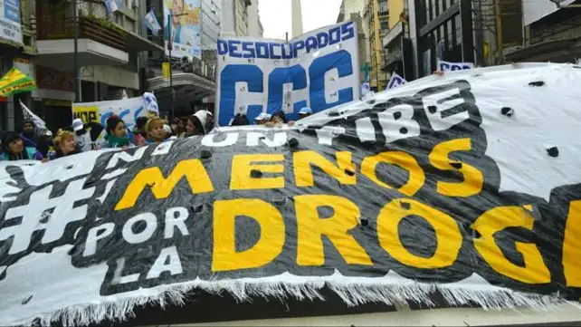 “Ni un pibe menos por la droga”