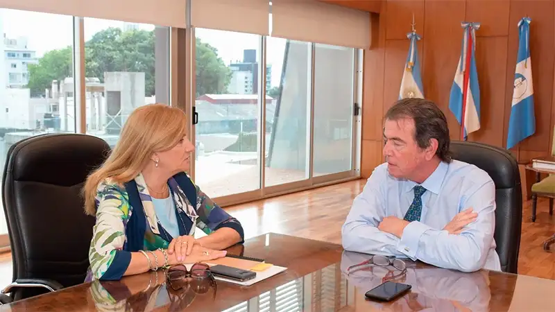 El presidente del STJ y la ministra de Gobierno abordaron varios temas
