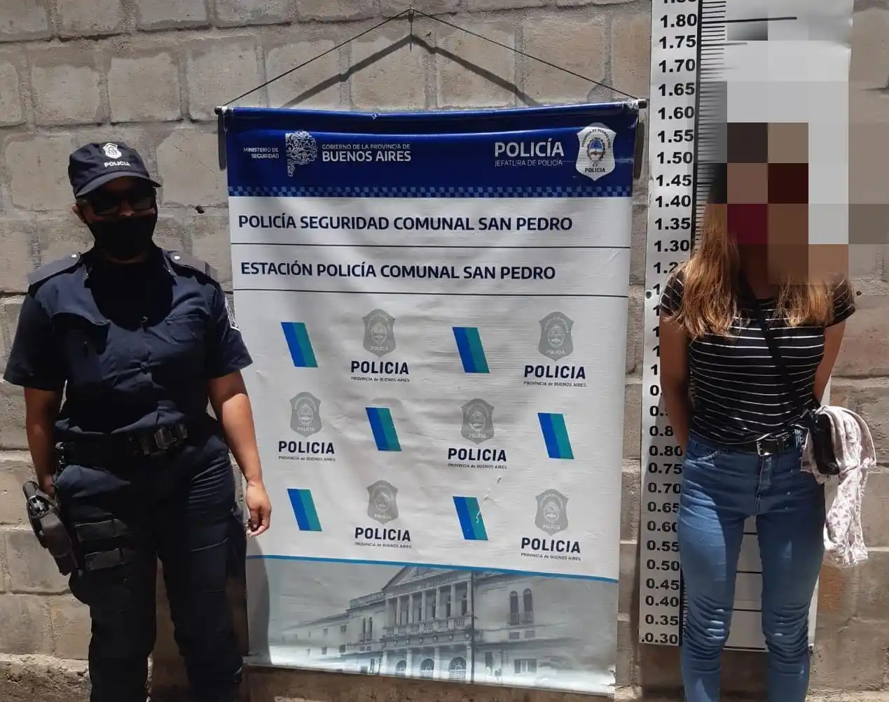 Motociclista atropelló a una inspectora y fue detenida: “Hay que respetar a las autoridades”, dijo Luis Caramún