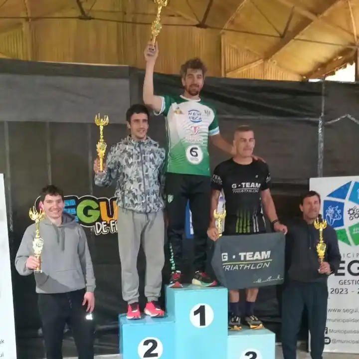 Pablo Denoni brilló en Seguí y acaricia el título entrerriano de Duatlón