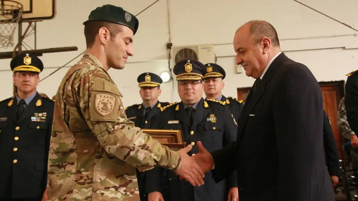 La compañía de Tropas de Operaciones Especiales celebró su aniversario