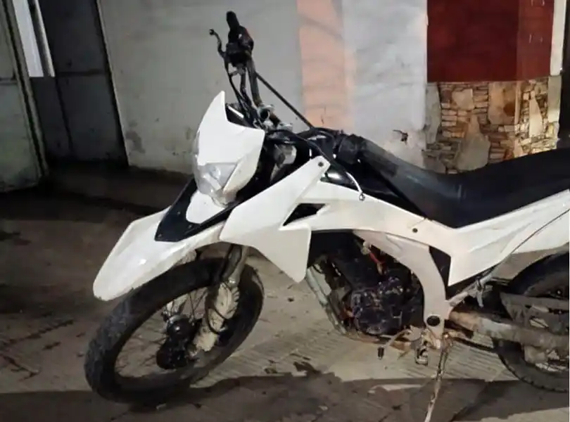 Circulaba con una moto robada a fines de junio