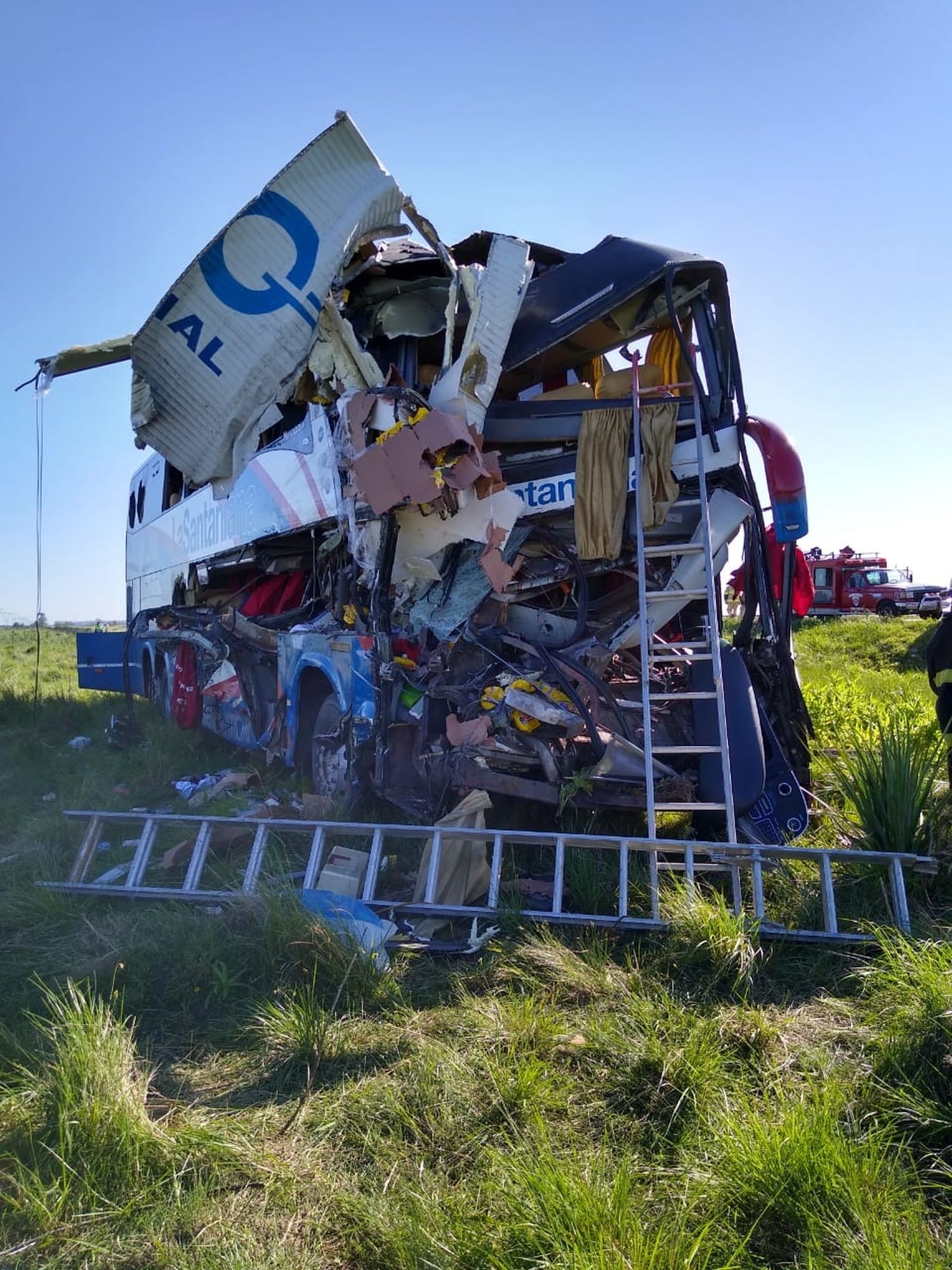 Tragedia en la Ruta 14: habló uno de los choferes del micro