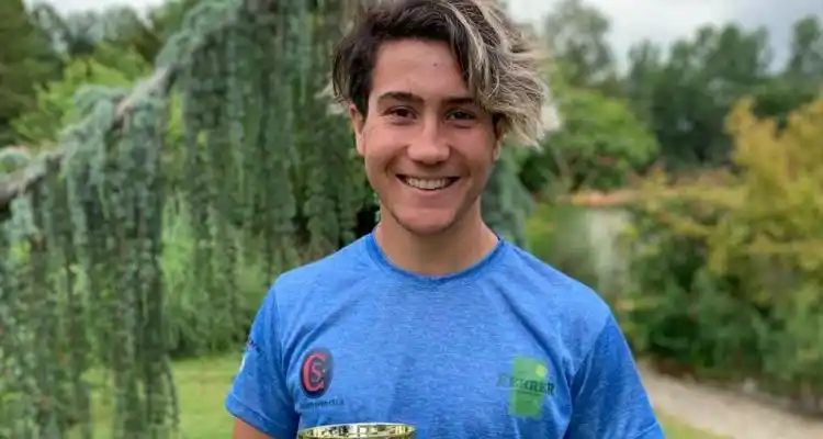 Ignacio Novo, subcampeón en Francia