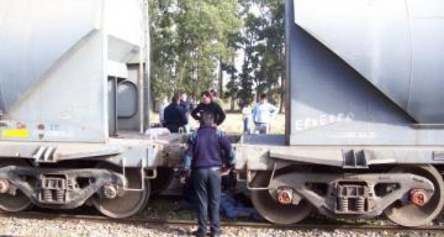 Falleció un hombre que fue arrollado por un tren