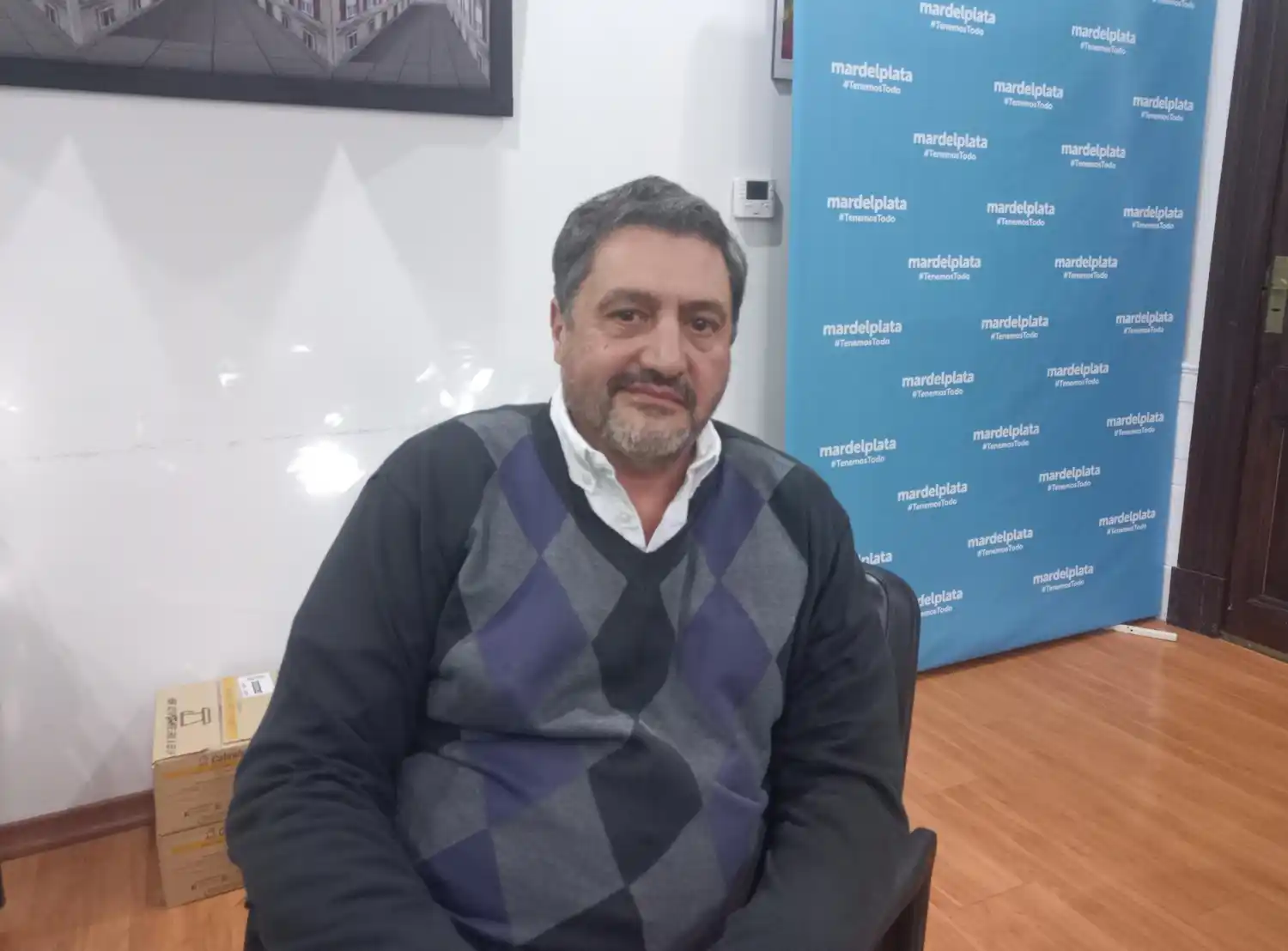 Bernardo Martín, presidente del EMTuryC.