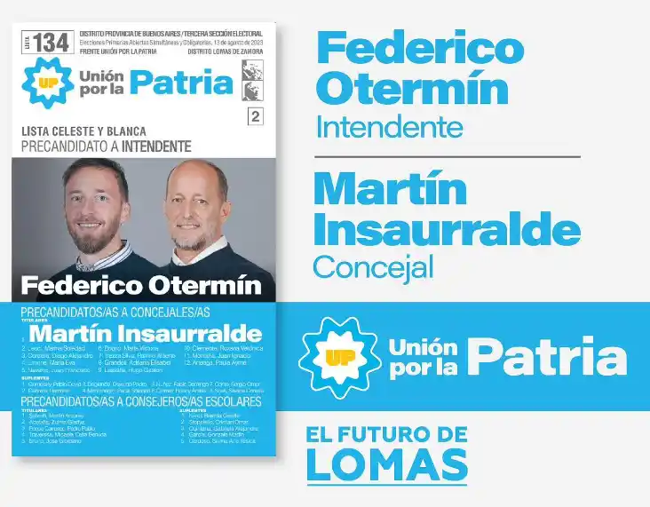 Habrá nuevas boletas en Lomas de Zamora