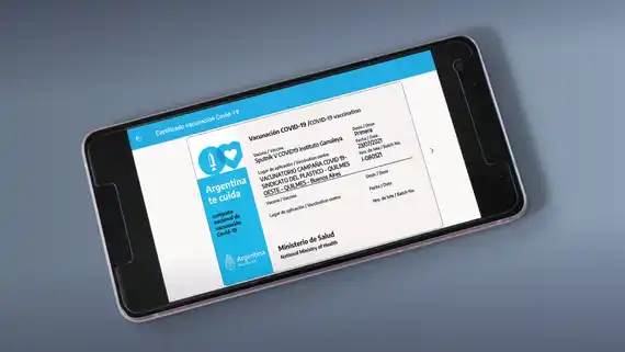 La credencial de vacunación digital de Mi Argentina será la acreditación internacional de la vacunación contra el Covid