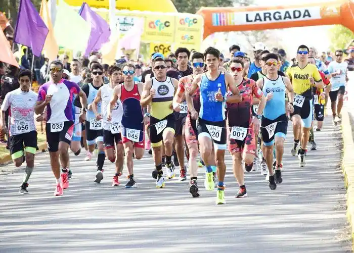 El sábado se corre la final del Duatlón en Santa Ana