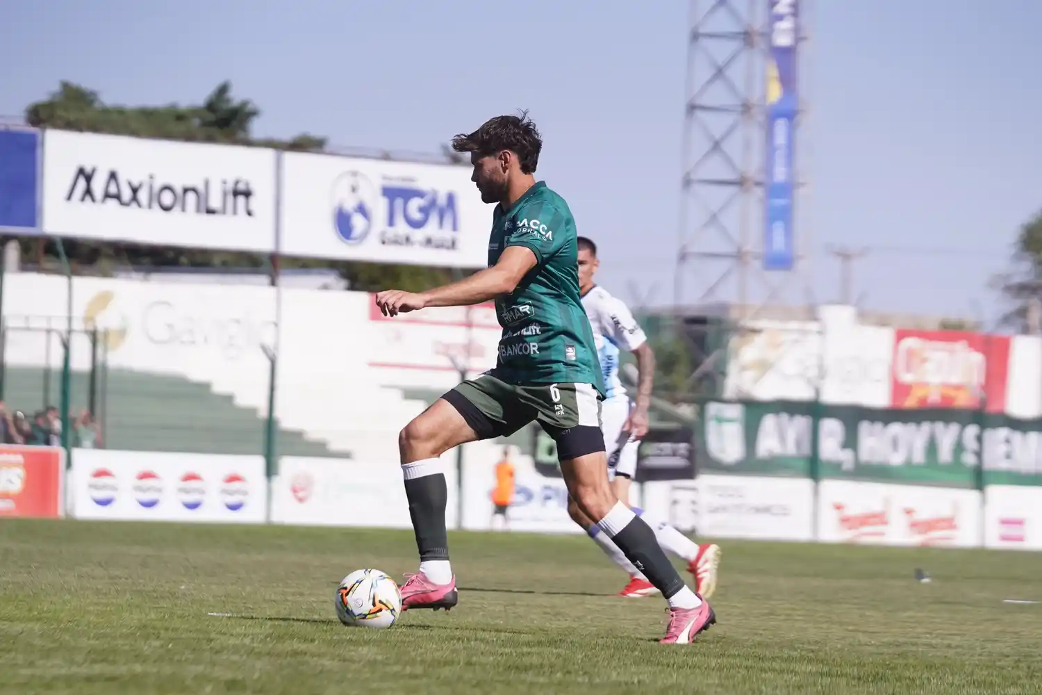 Una de las figuras de la "Verde", Camilo Alessandria.