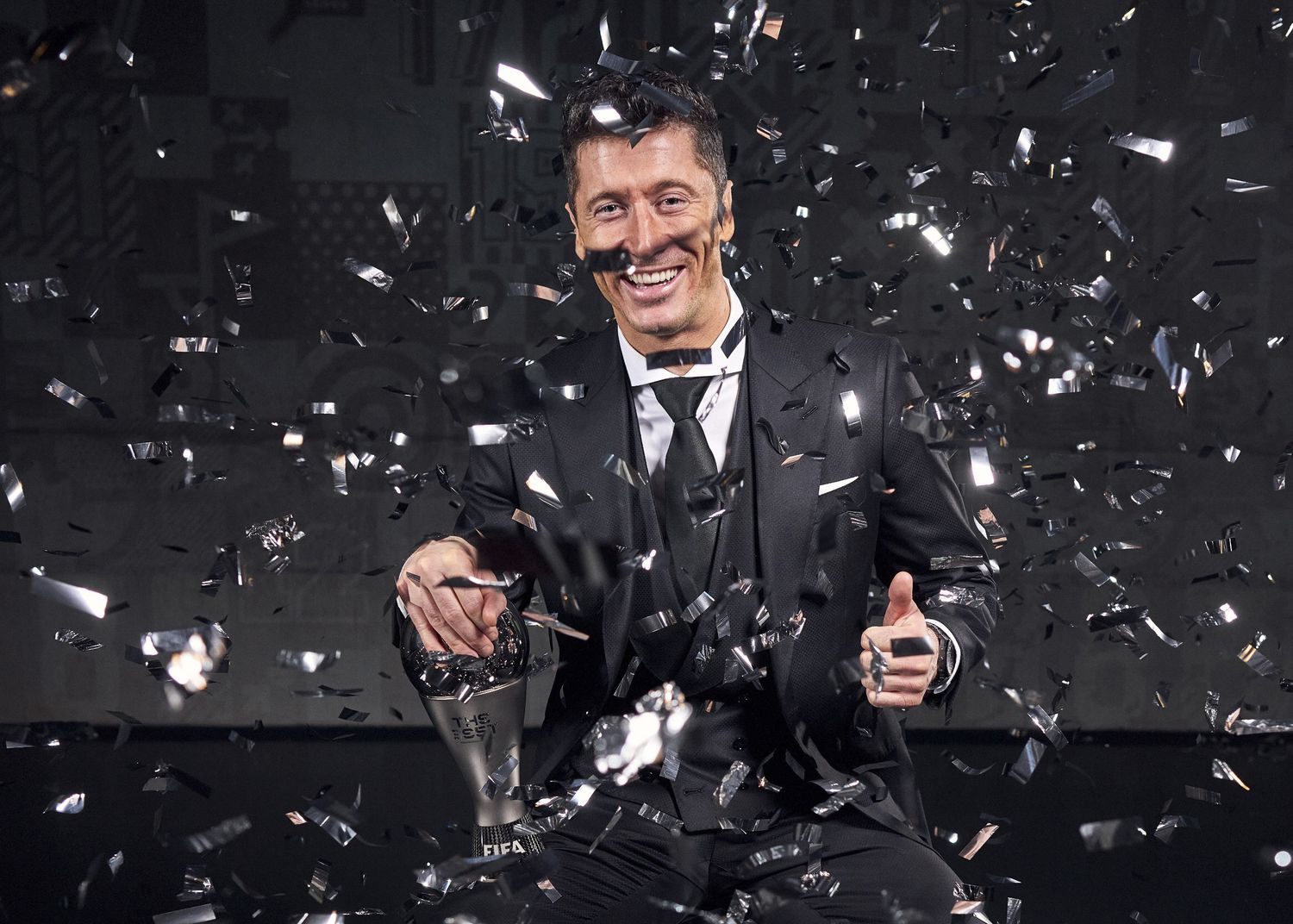 Lewandowski fue elegido mejor jugador del año pasado