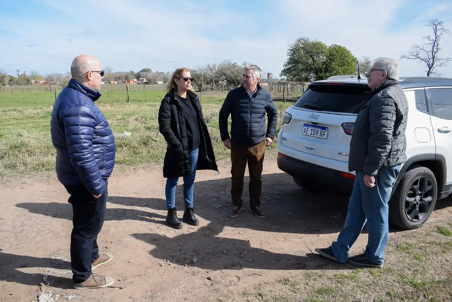 Técnicos del Procrear evaluaron un predio en Chascomús en el que se planifica construir más de 300 viviendas