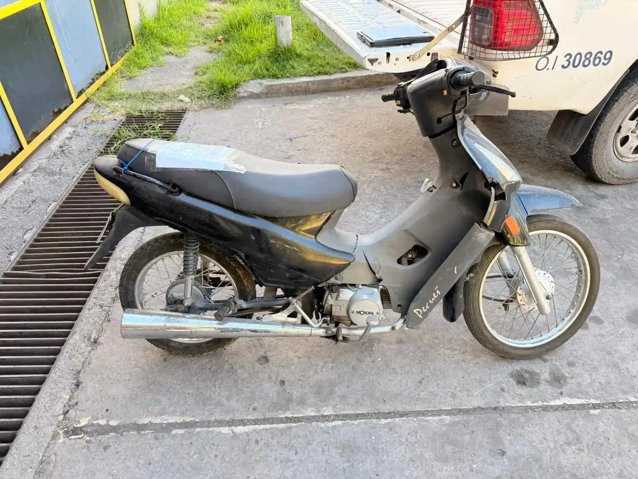 La moto fue usada en un robo perpetrado el pasado 14 de enero.