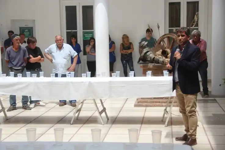 El Intendente y los empleados municipales celebraron Navidad