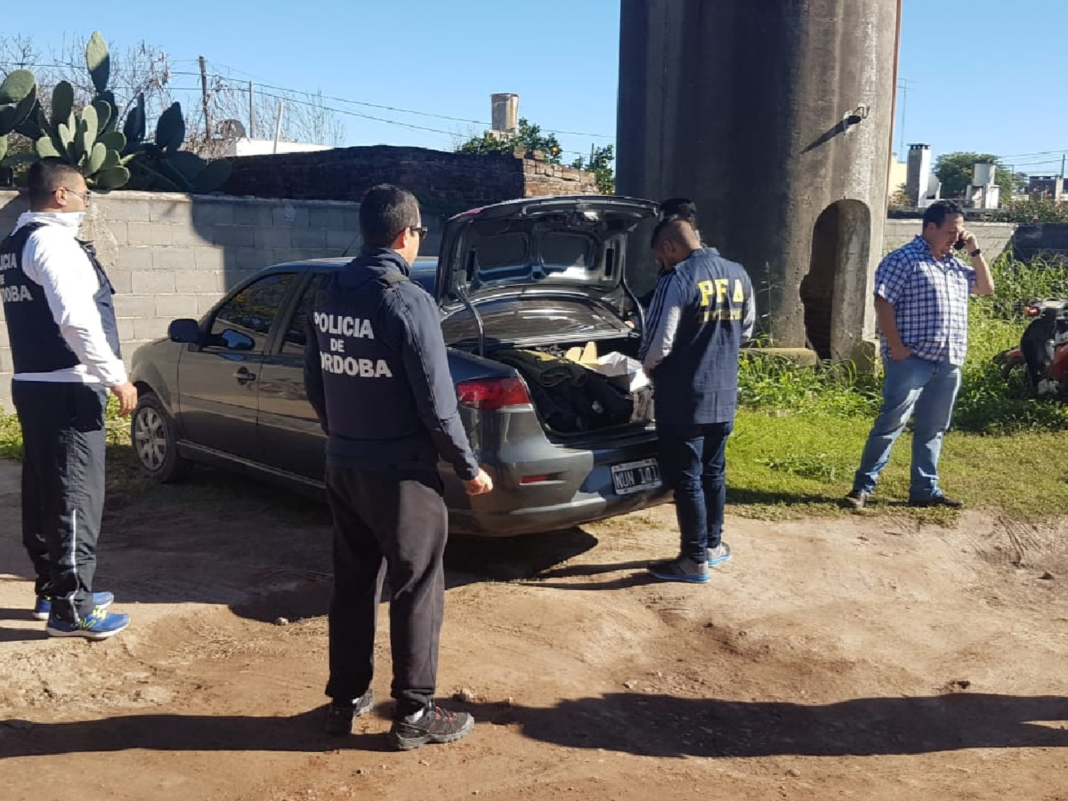 Detuvieron en Balnearia a un prófugo con pedido de captura internacional