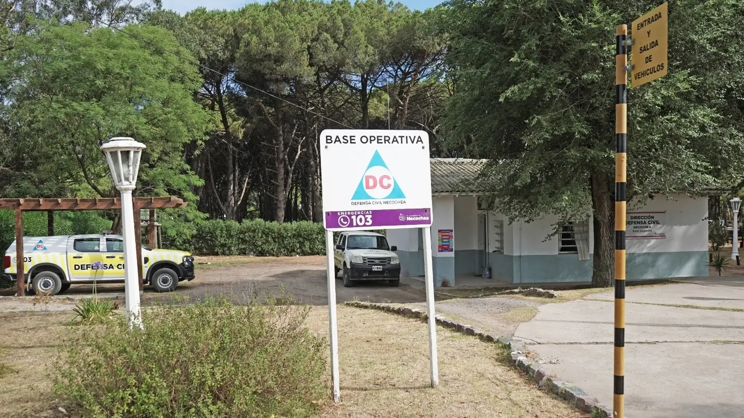 Temporal en Necochea: Defensa Civil realizó intervenciones, pero no se registraron heridos