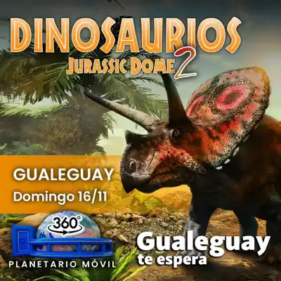 El Planetario Móvil 360° llega a Gualeguay con una experiencia inmersiva para toda la familia