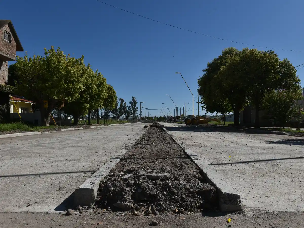 A mediados de año concluiría la pavimentación de Libertador (N)  