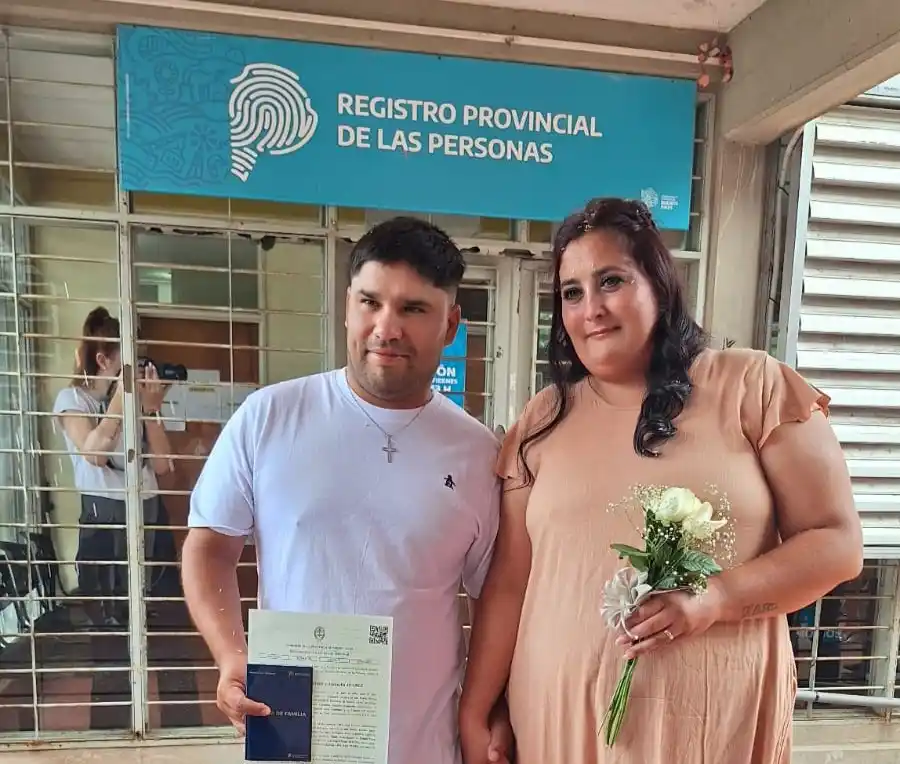 Se casaron Anto y Franco