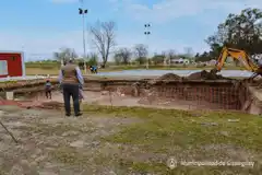 Pileta de Natación de AIPRODIS: comenzaron con los trabajos 