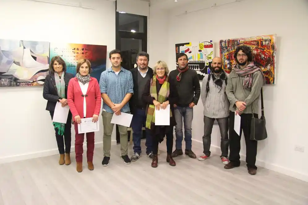 Entregaron los premios del Concurso de Pintura del Colegio de Arquitectos