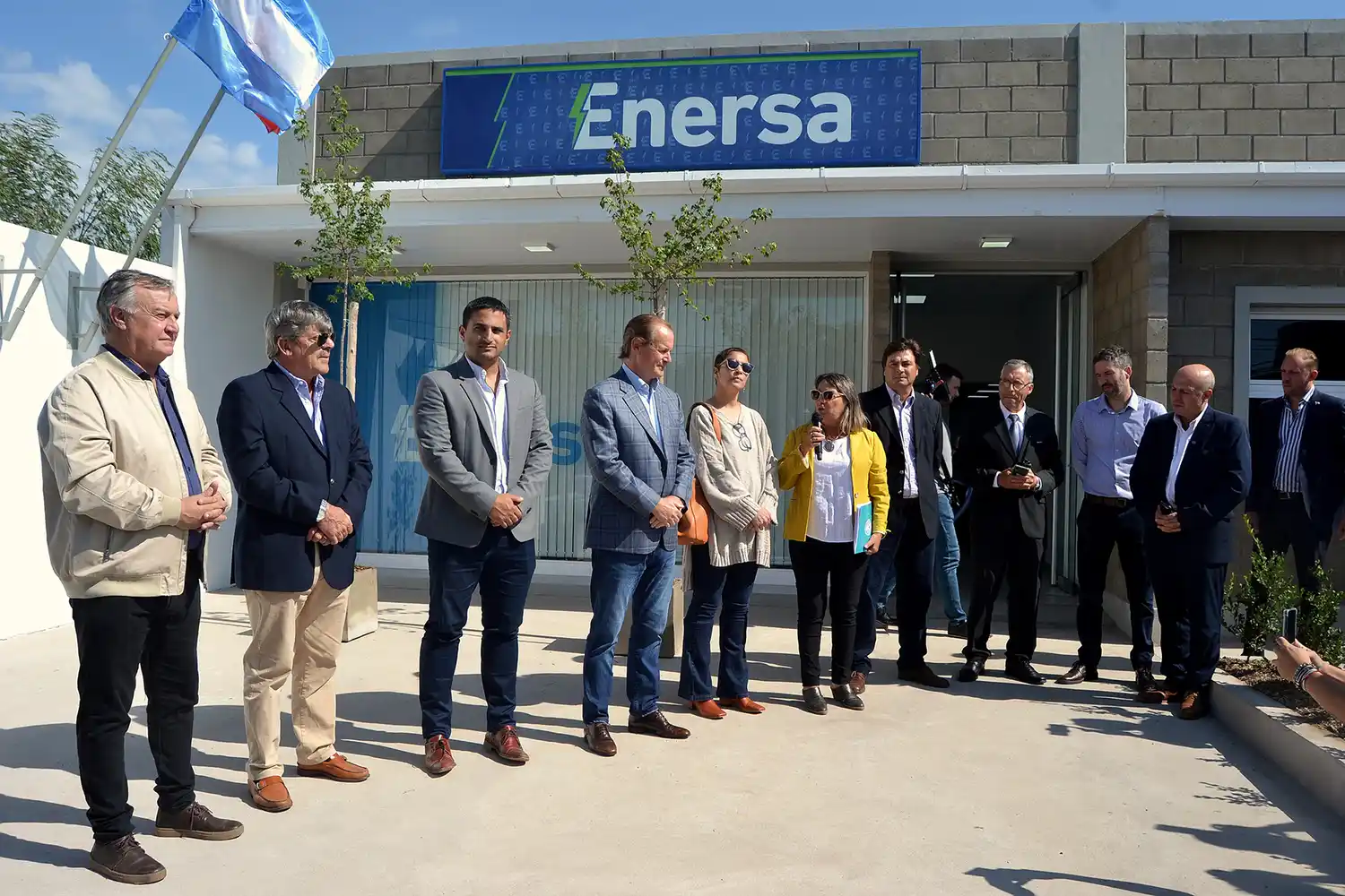 Quedó inaugurada la nueva sede de Enersa Distrito Gualeguay