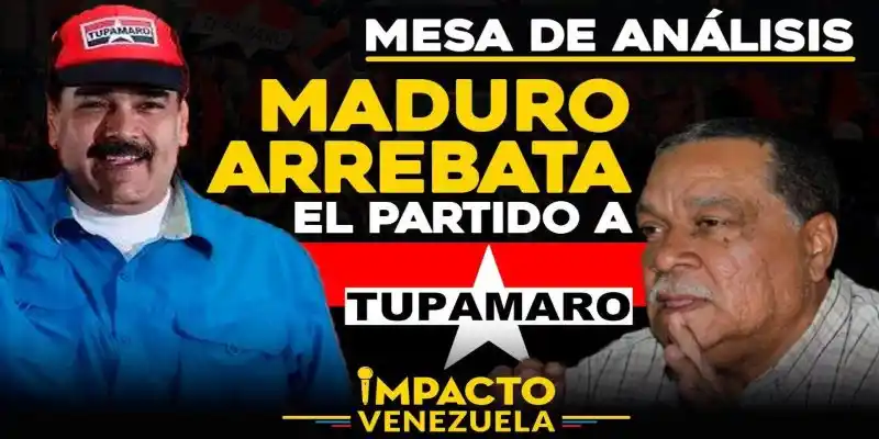 División en Tupamaros. También les quitan la tarjeta electoral