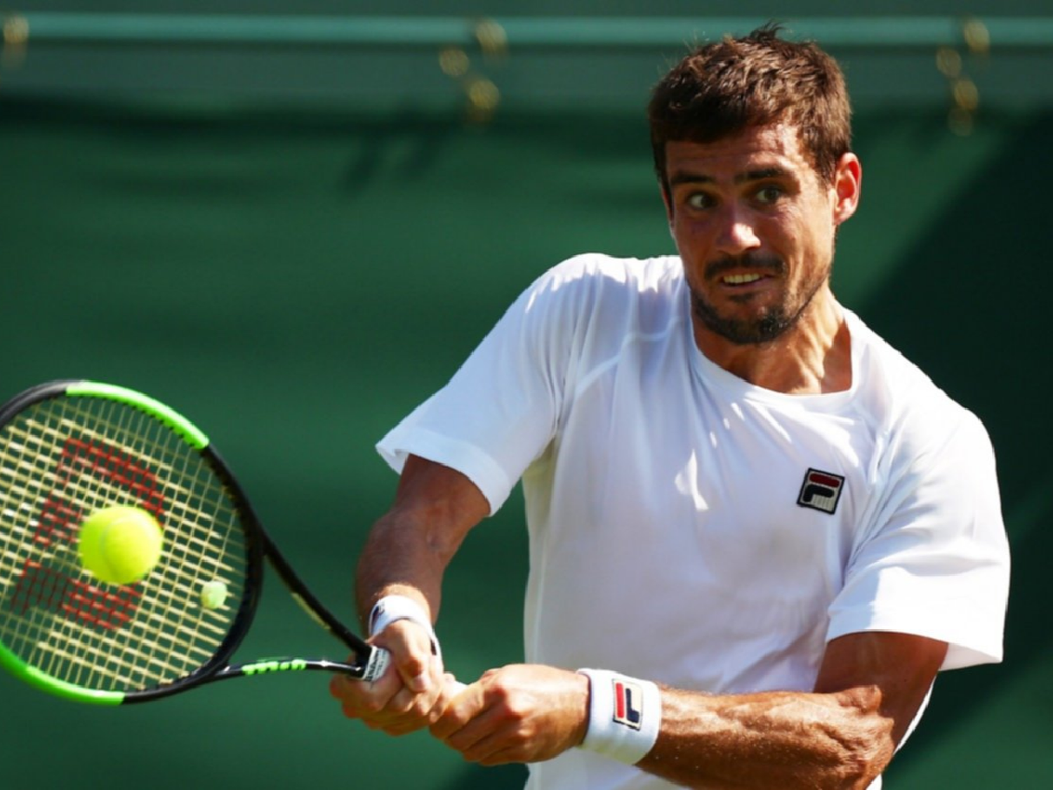 Guido Pella busca los octavos de final en Wimbledon