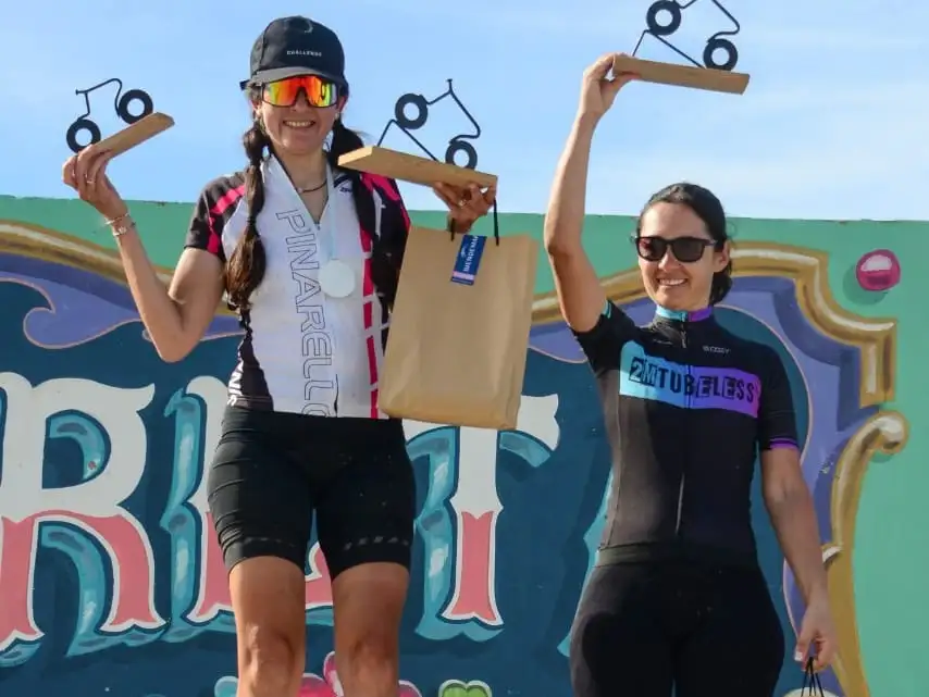 Claudia Luna ganó la general y a la vez la categoría Damas B