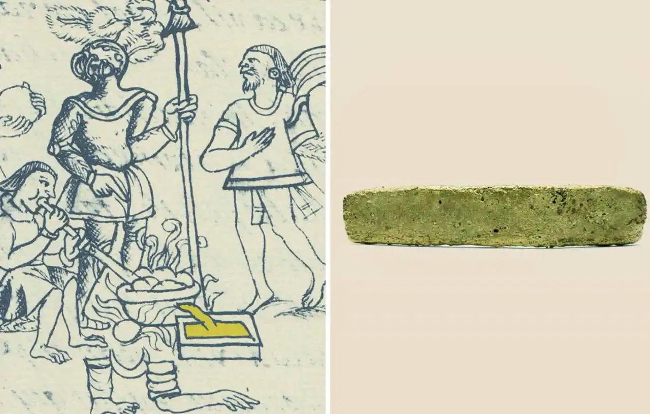 Un tejo de oro, el testimonio único  de la huida de Cortés de Tenochtitlan 