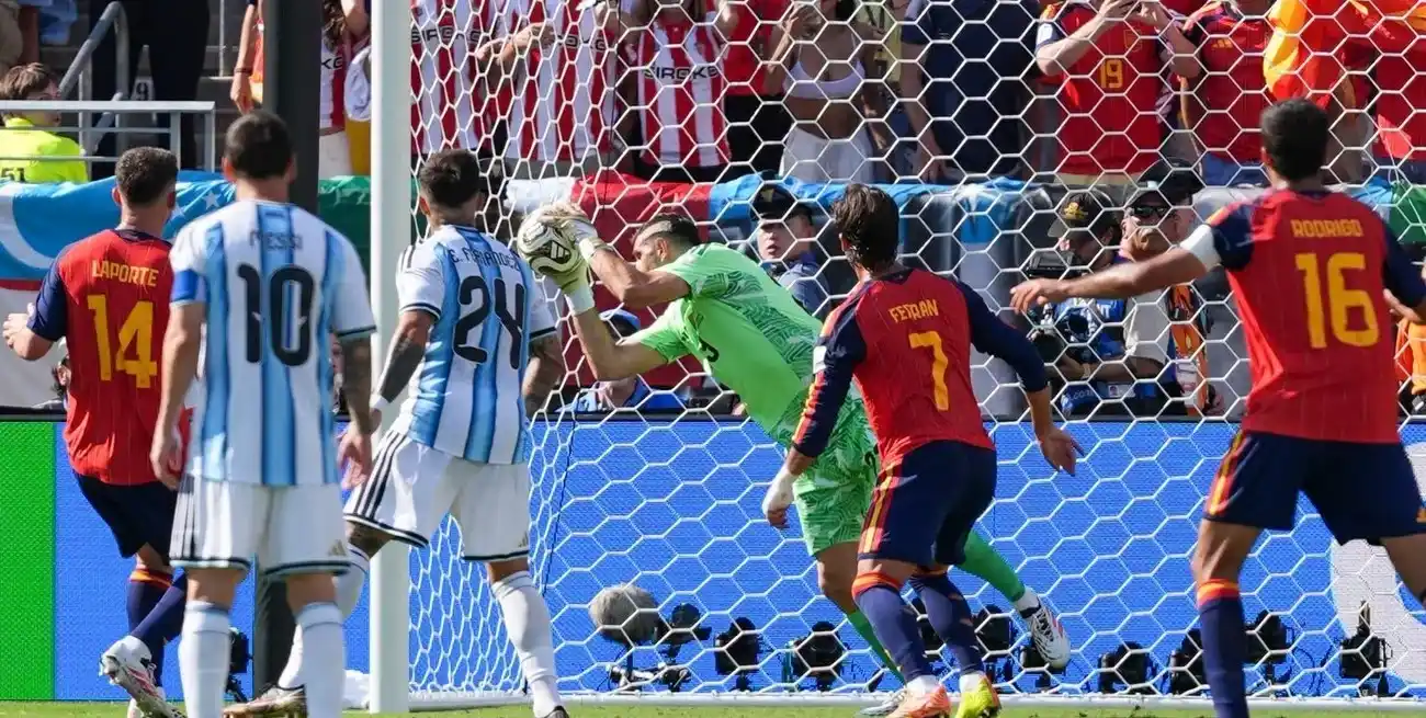 Argentina perdió la final pero ganó la gloria. Foto: Fernando Nicola.