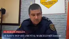 Hechos del fin de semana compartimos dialogo con el sub jefe departamental.