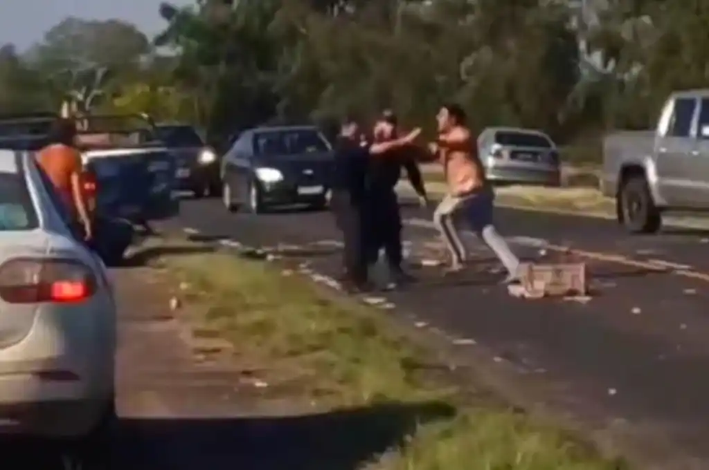 Accidente y tragedia en la Ruta 12