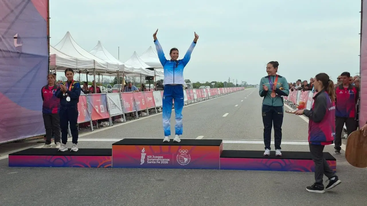 Julieta Benedetti ganó el oro argentino en ciclismo de ruta en Rafaela