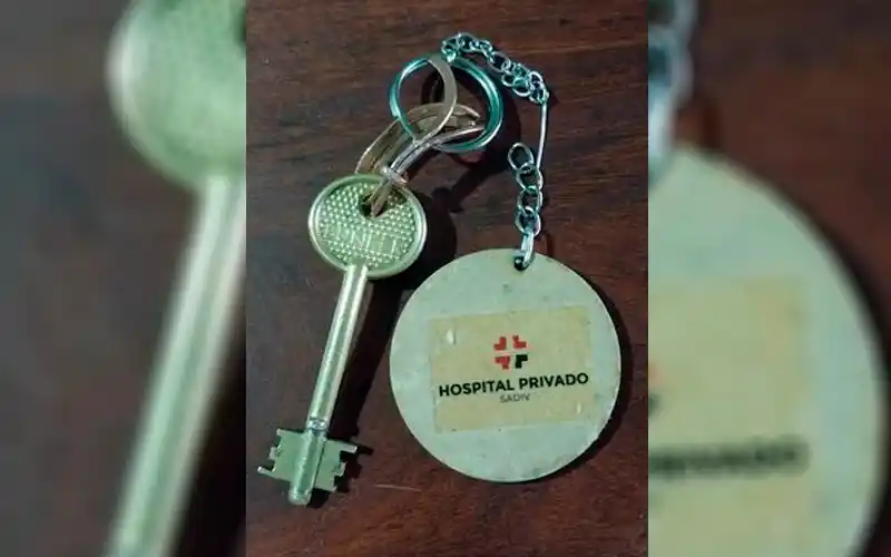 Llaves encontradas en calle Salta